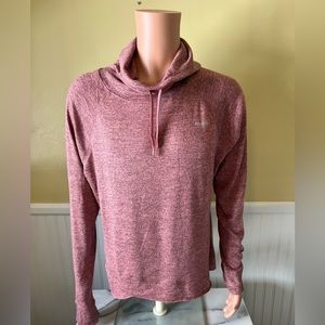 Womens Reebok after yoga hoodie in Quartz